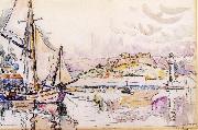 Paul Signac Antibes oil painting reproduction